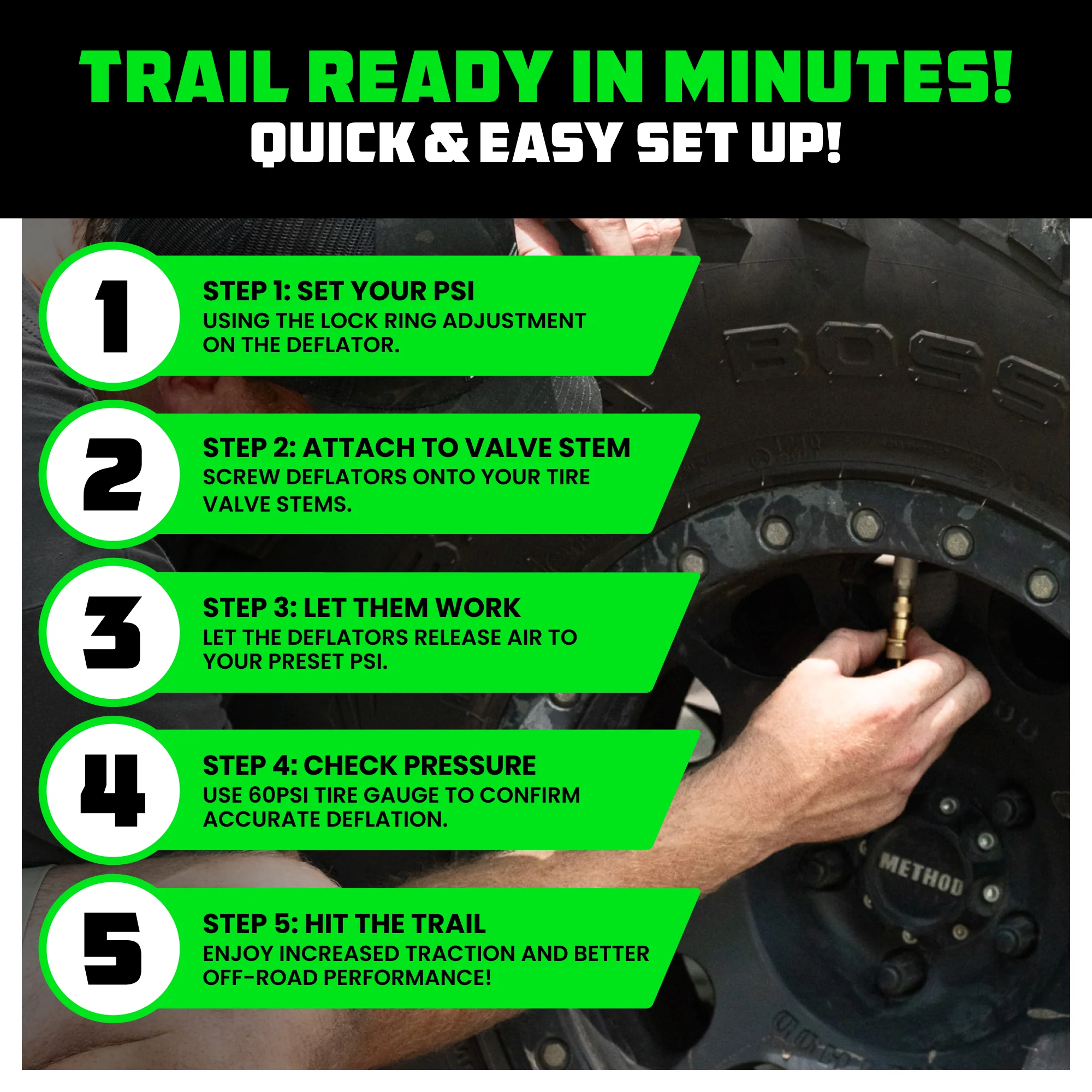 Pro Tire Deflator Kit - Image 7