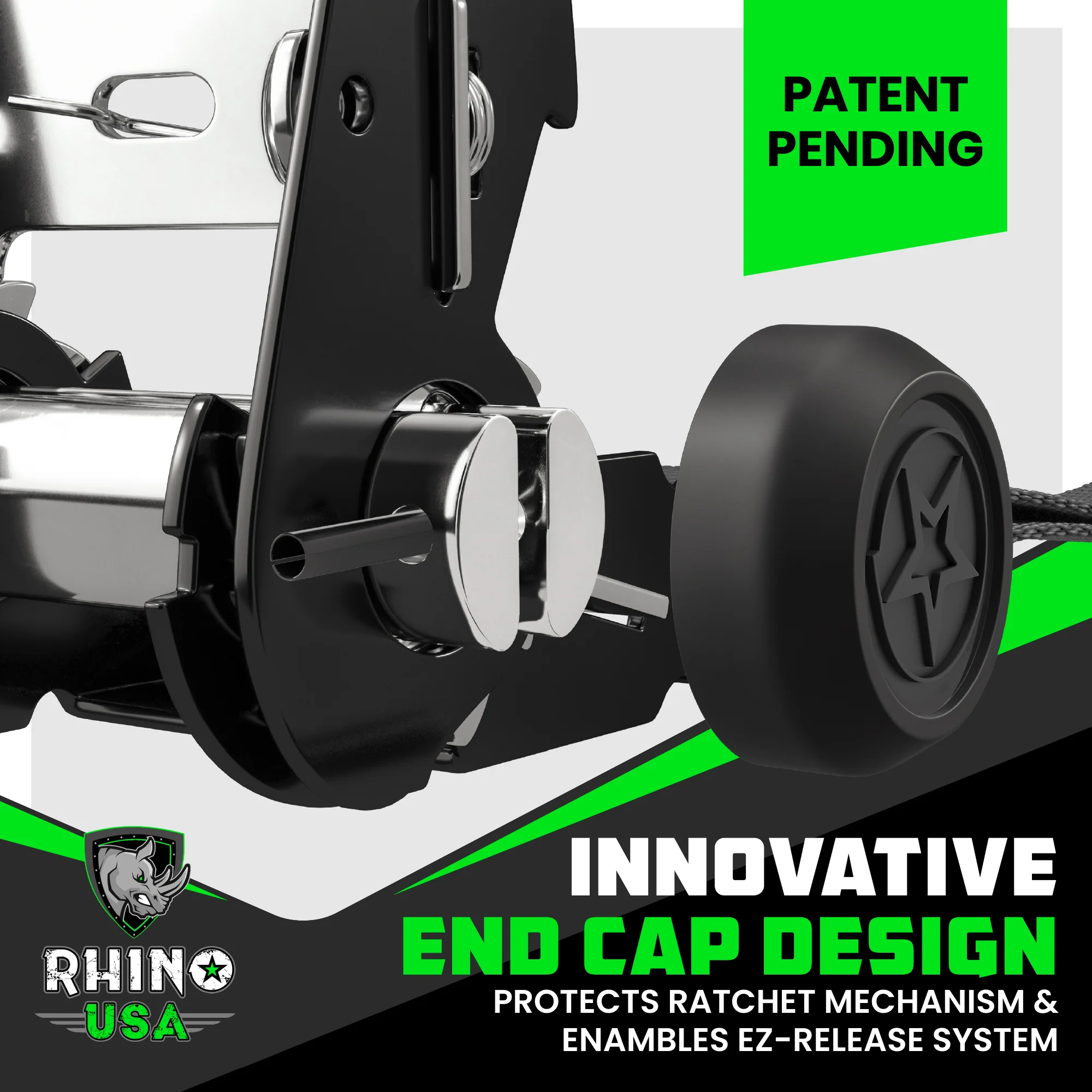 1.6" x 8' HD Ratchet Tie-Down Set (2-Pack) - Image 39