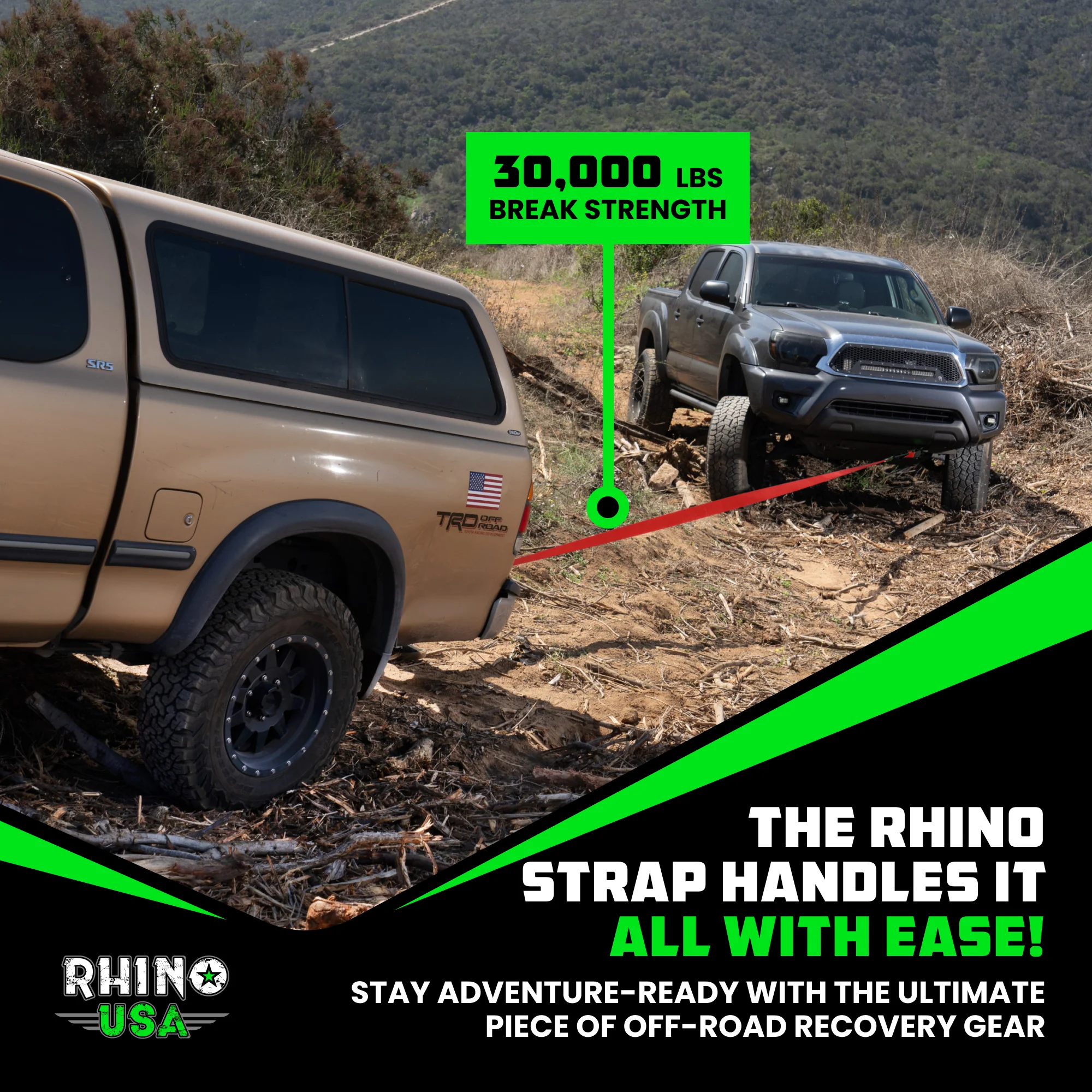 3" Ultimate Recovery Tow Strap - Image 68