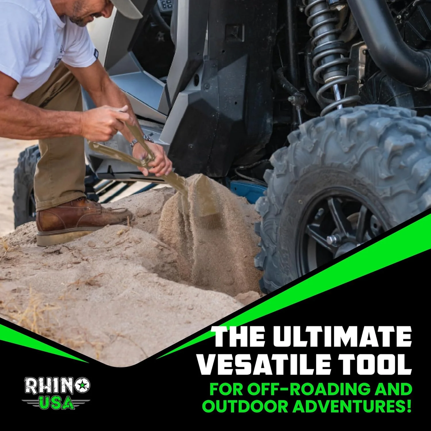 Folding Survival Shovel w/ Pick - Image 22