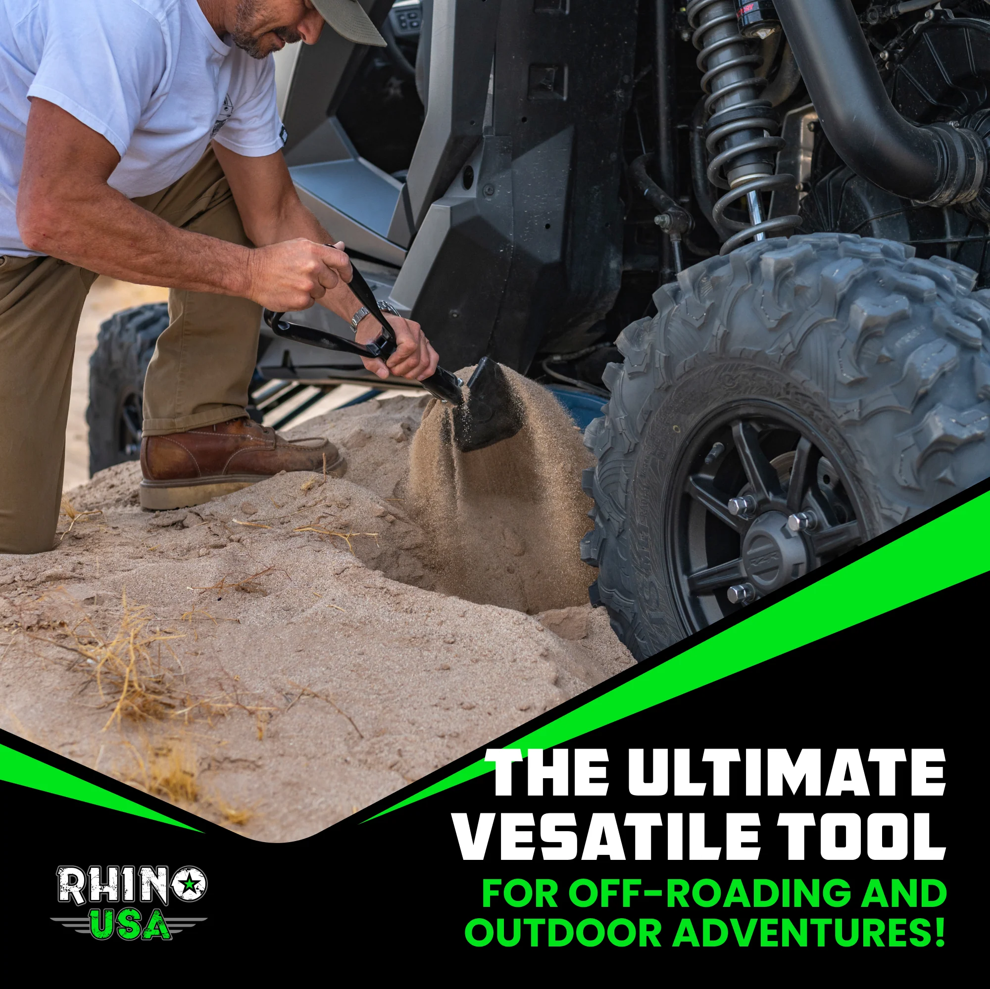 Folding Survival Shovel w/ Pick - Image 30