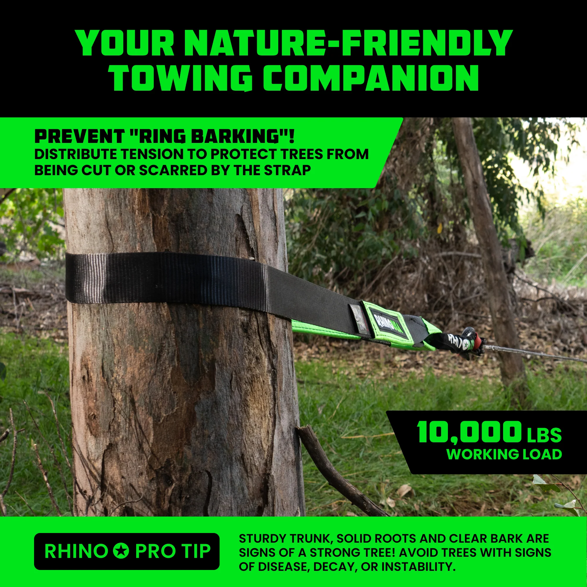 3" x 8' Recovery Tree Saver Strap - Image 14