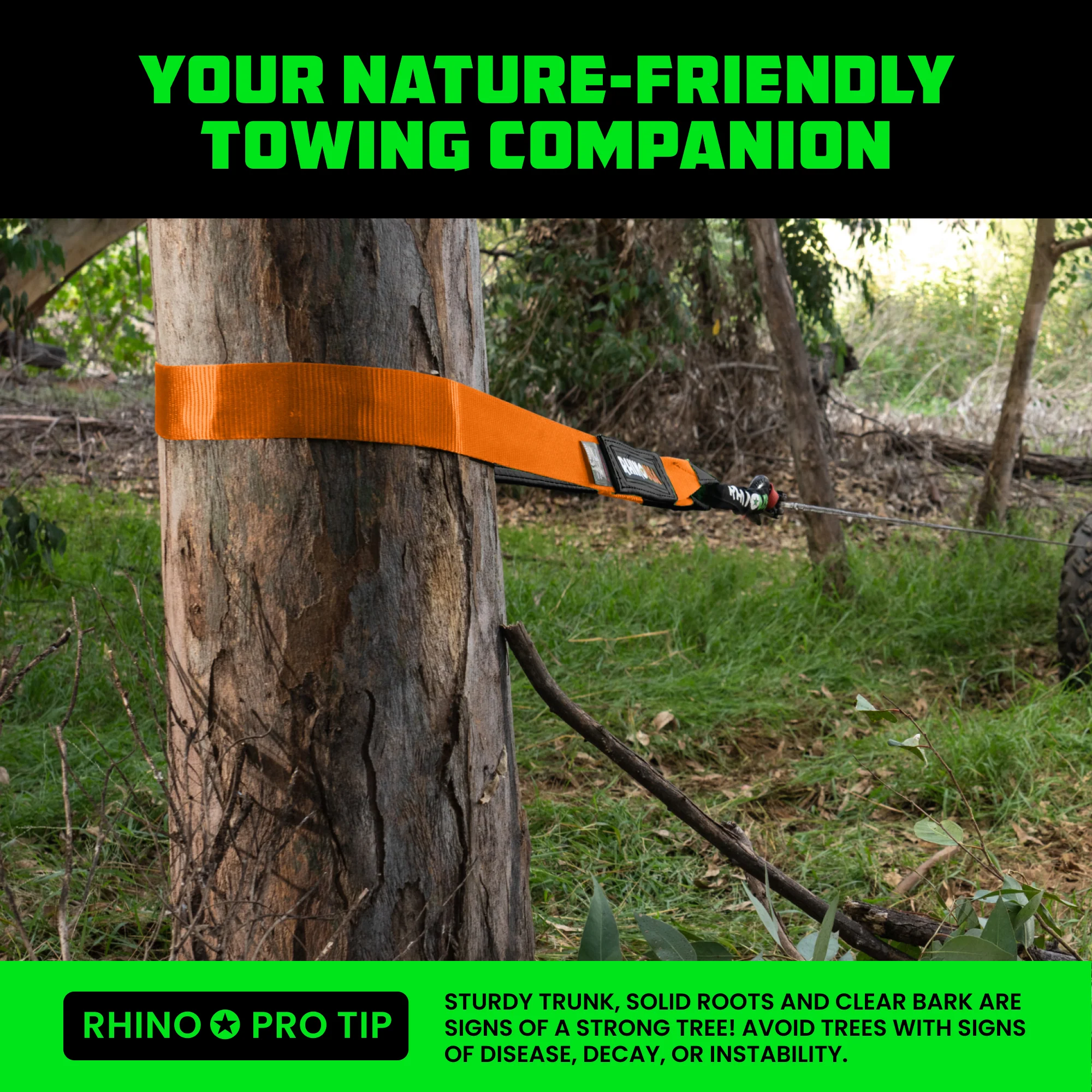 3" x 8' Recovery Tree Saver Strap - Image 32