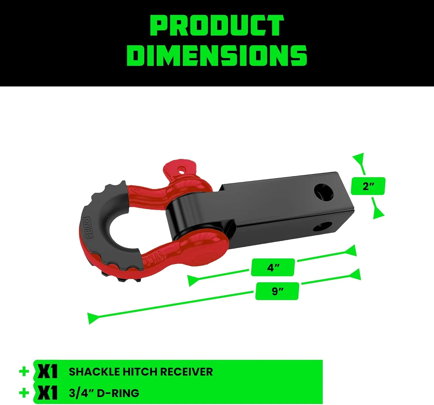 2" Shackle Hitch Receiver - Image 19