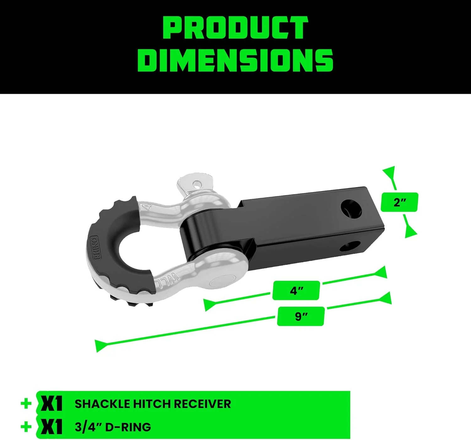 2" Shackle Hitch Receiver - Image 26