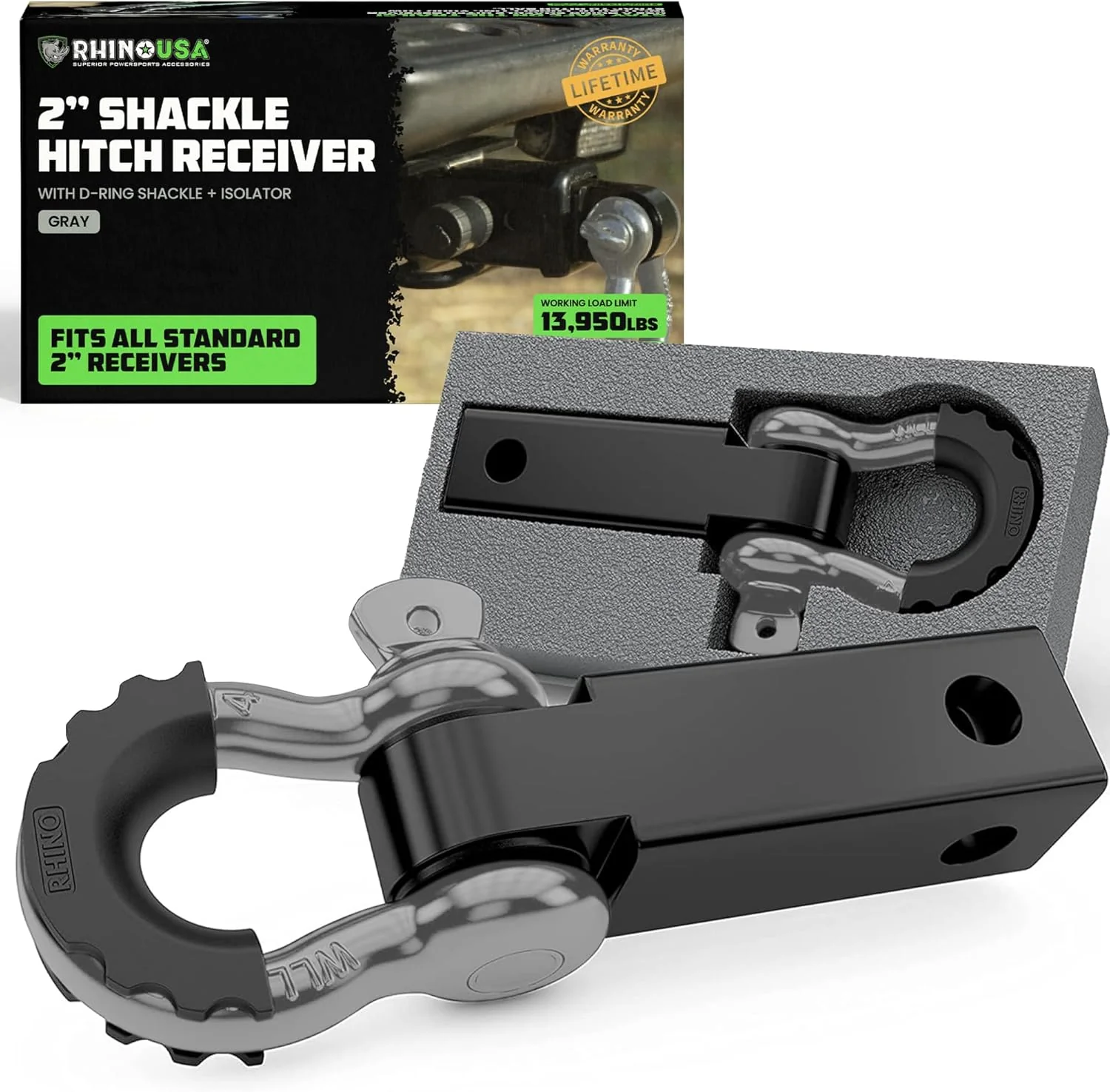2" Shackle Hitch Receiver - Image 4