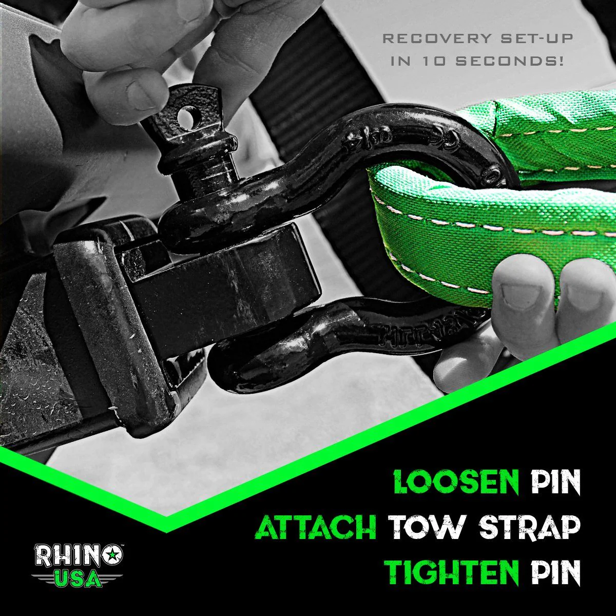 2" Shackle Hitch Receiver - Image 7