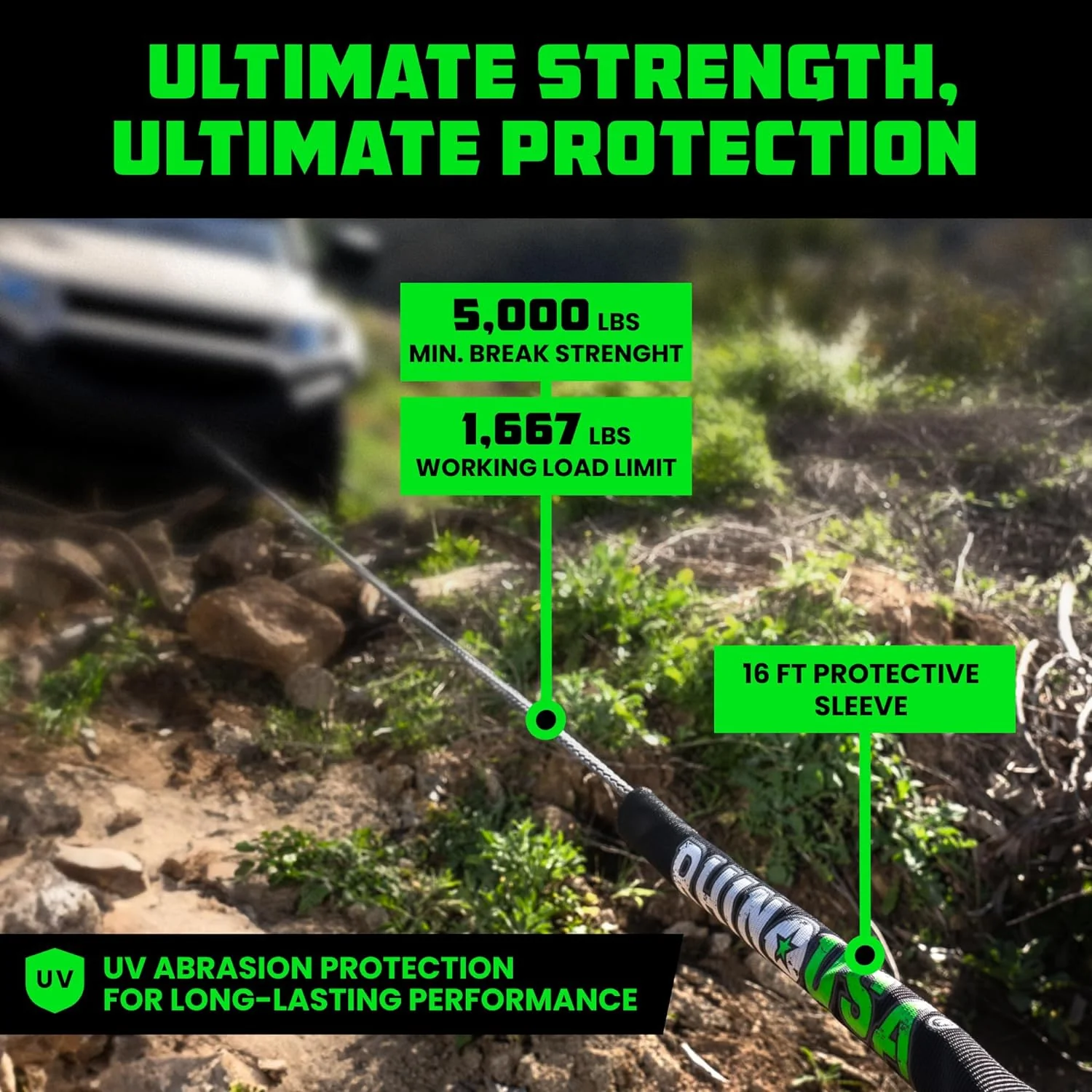 Synthetic Winch Rope - Image 6