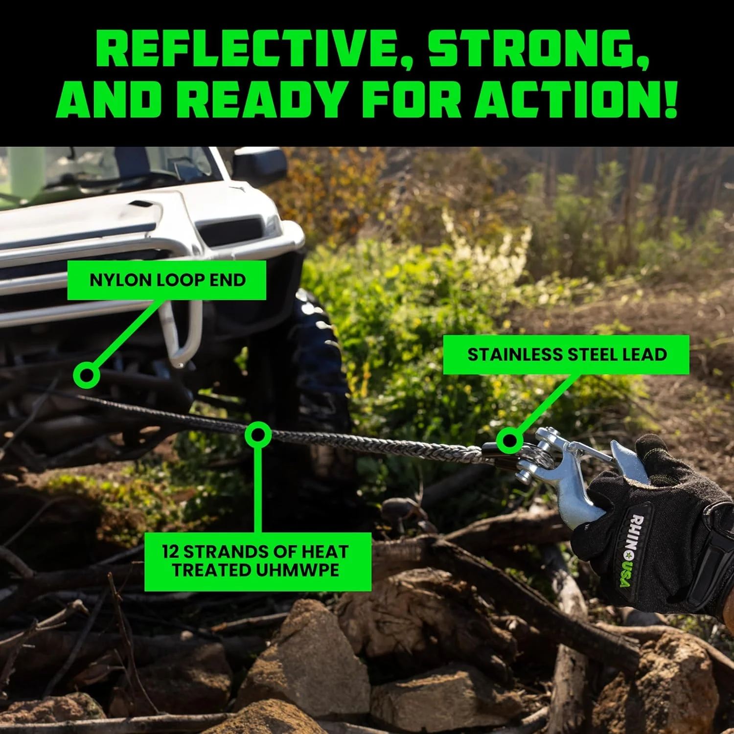 Synthetic Winch Rope - Image 7