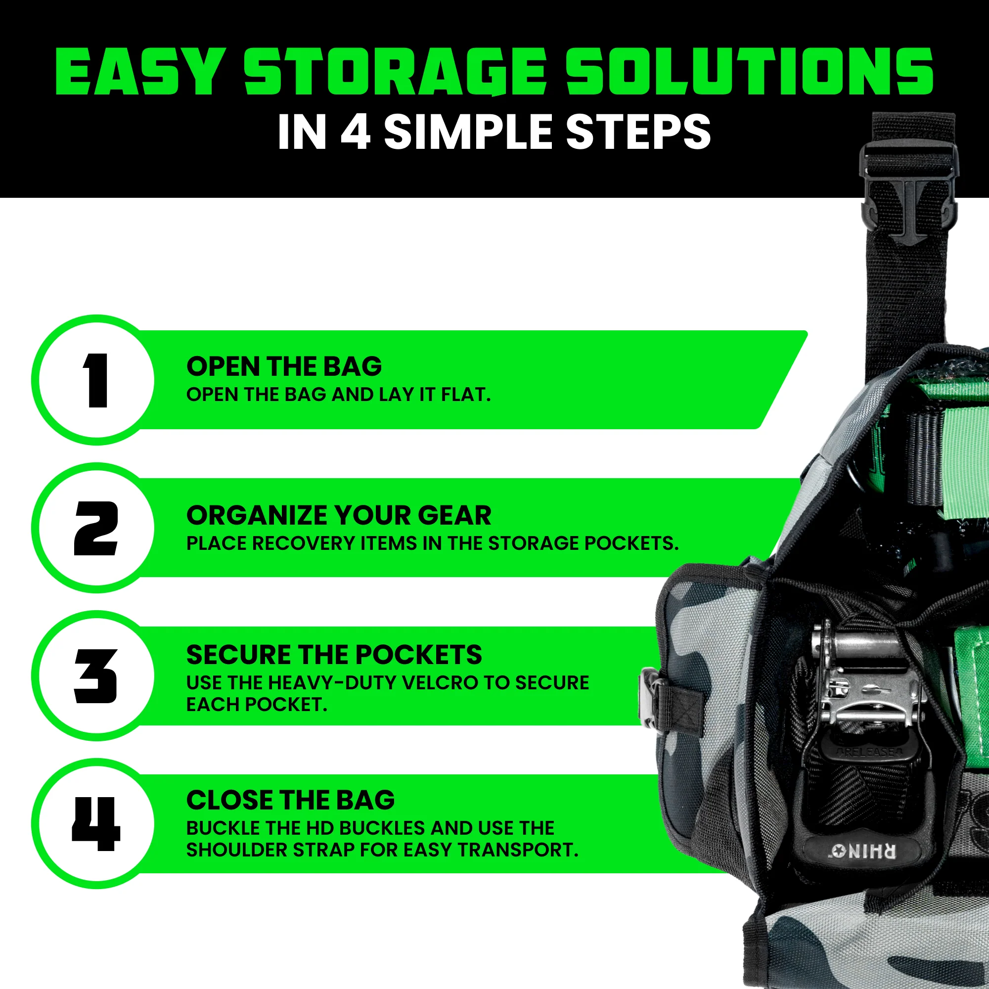 Ultimate Recovery Gear Storage Bag - Image 16