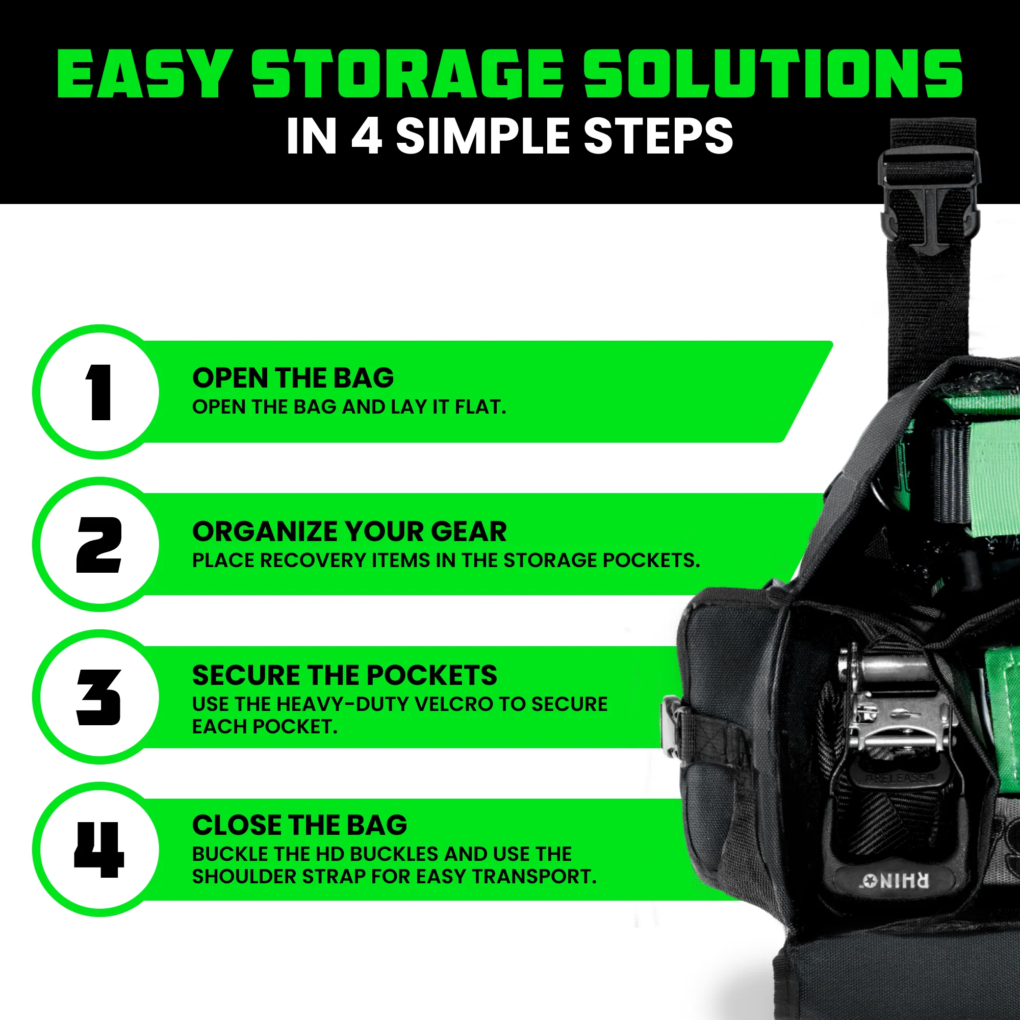 Ultimate Recovery Gear Storage Bag - Image 9