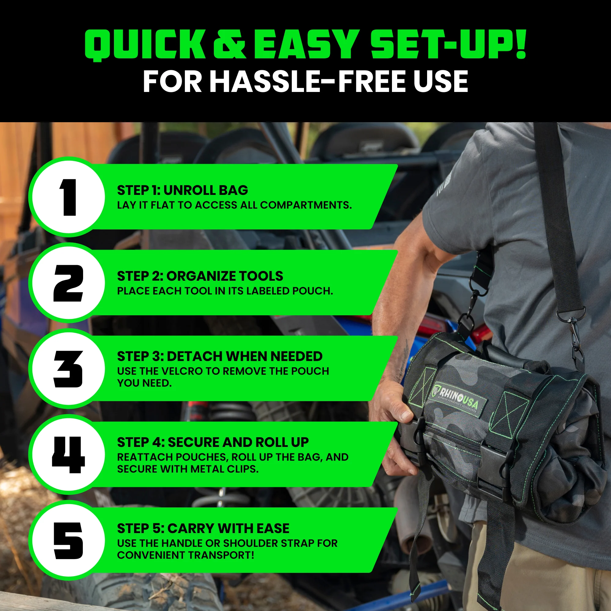 Ultimate UTV/4x4 Tool Organizer - Image 22