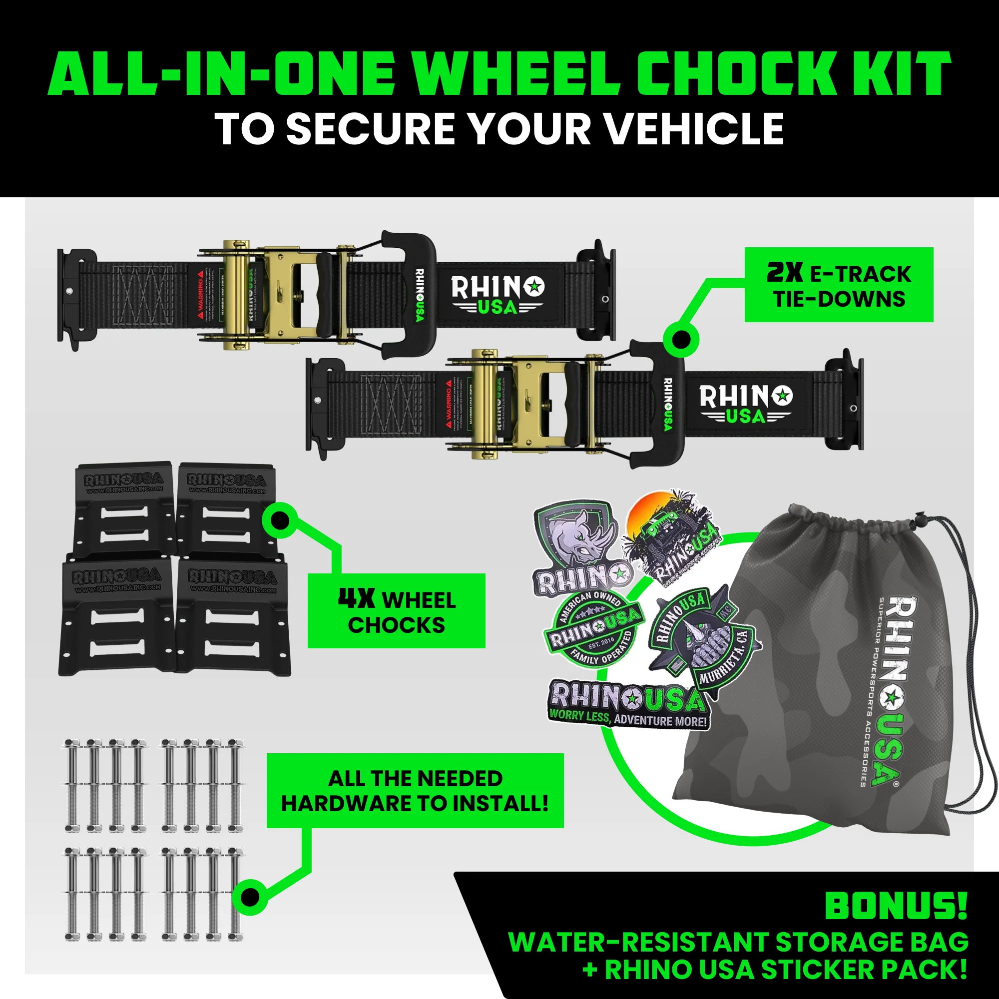 UTV Wheel Chock Tie-Down Kit - Image 19