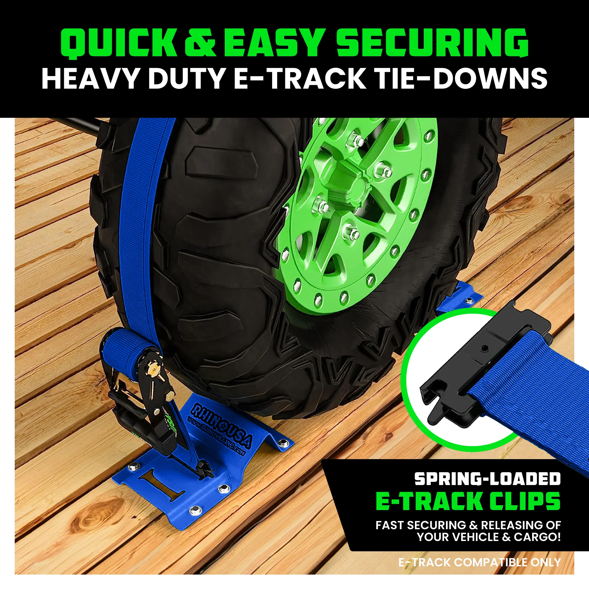 UTV Wheel Chock Tie-Down Kit - Image 30