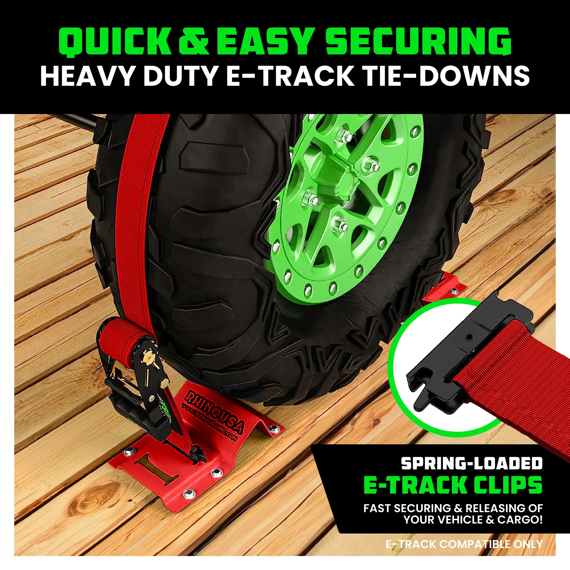 UTV Wheel Chock Tie-Down Kit - Image 44