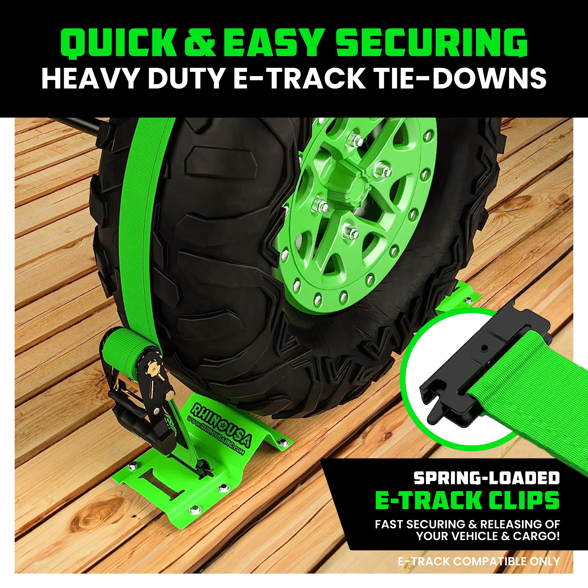UTV Wheel Chock Tie-Down Kit - Image 9
